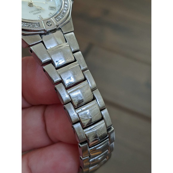 Seiko Mother of Pearl Dial 25MM S-Steel Bracelet Women's Watch SXDA37 - Picture 8 of 8